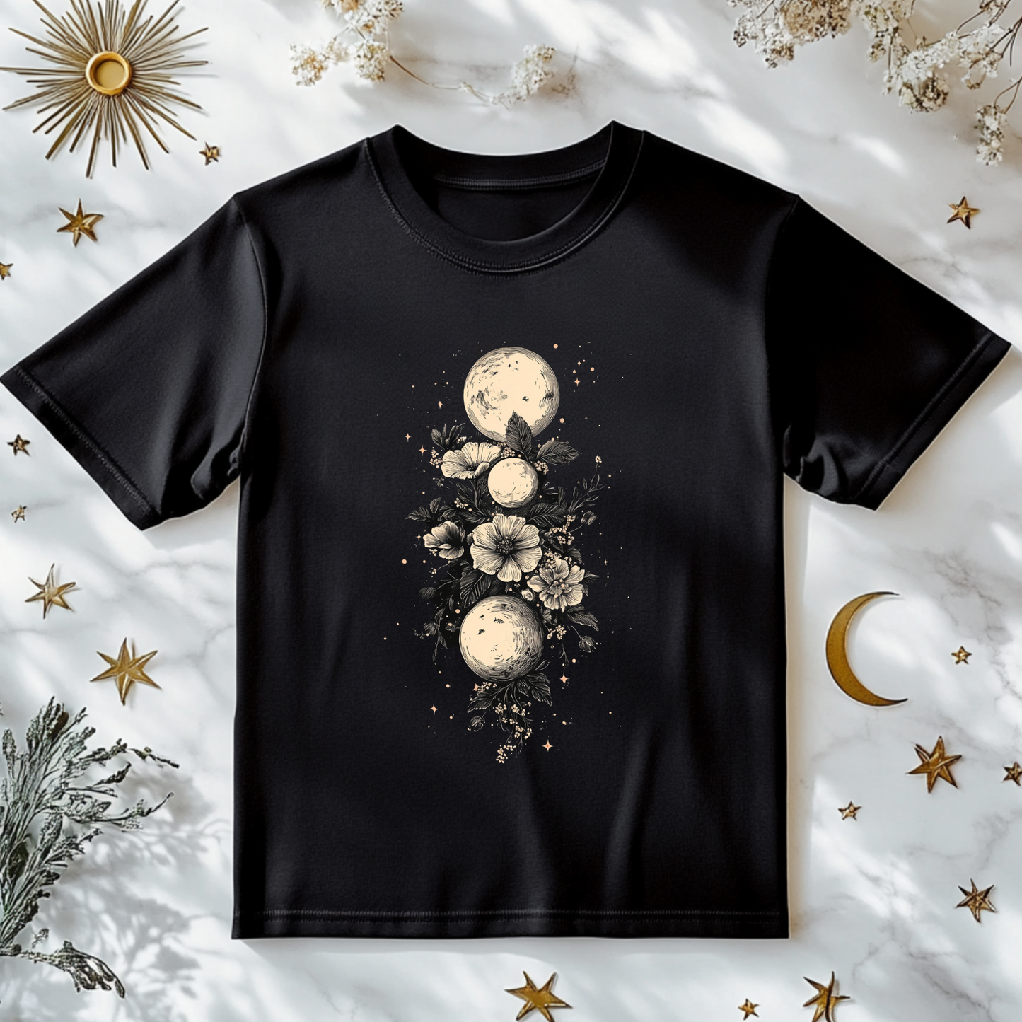 Moon Flowers T-Shirt