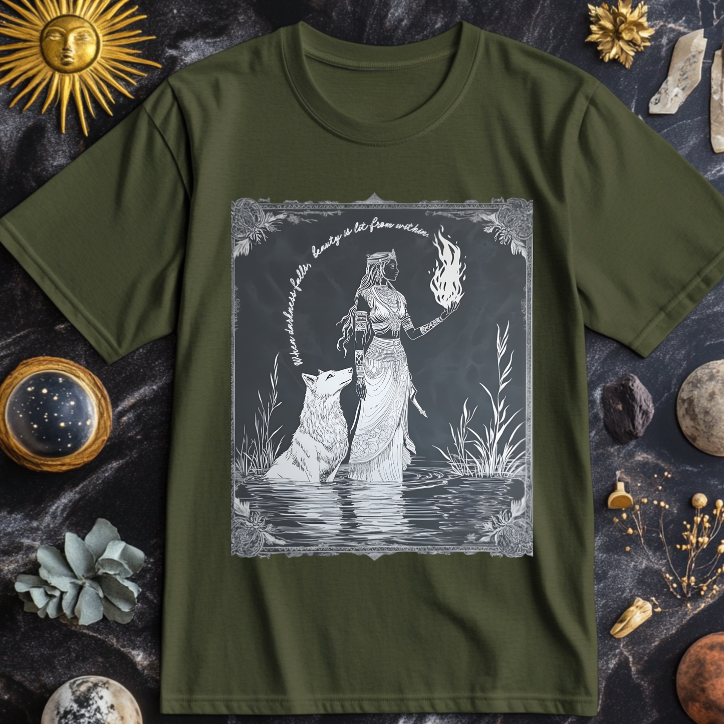 When Darkness Falls T-Shirt