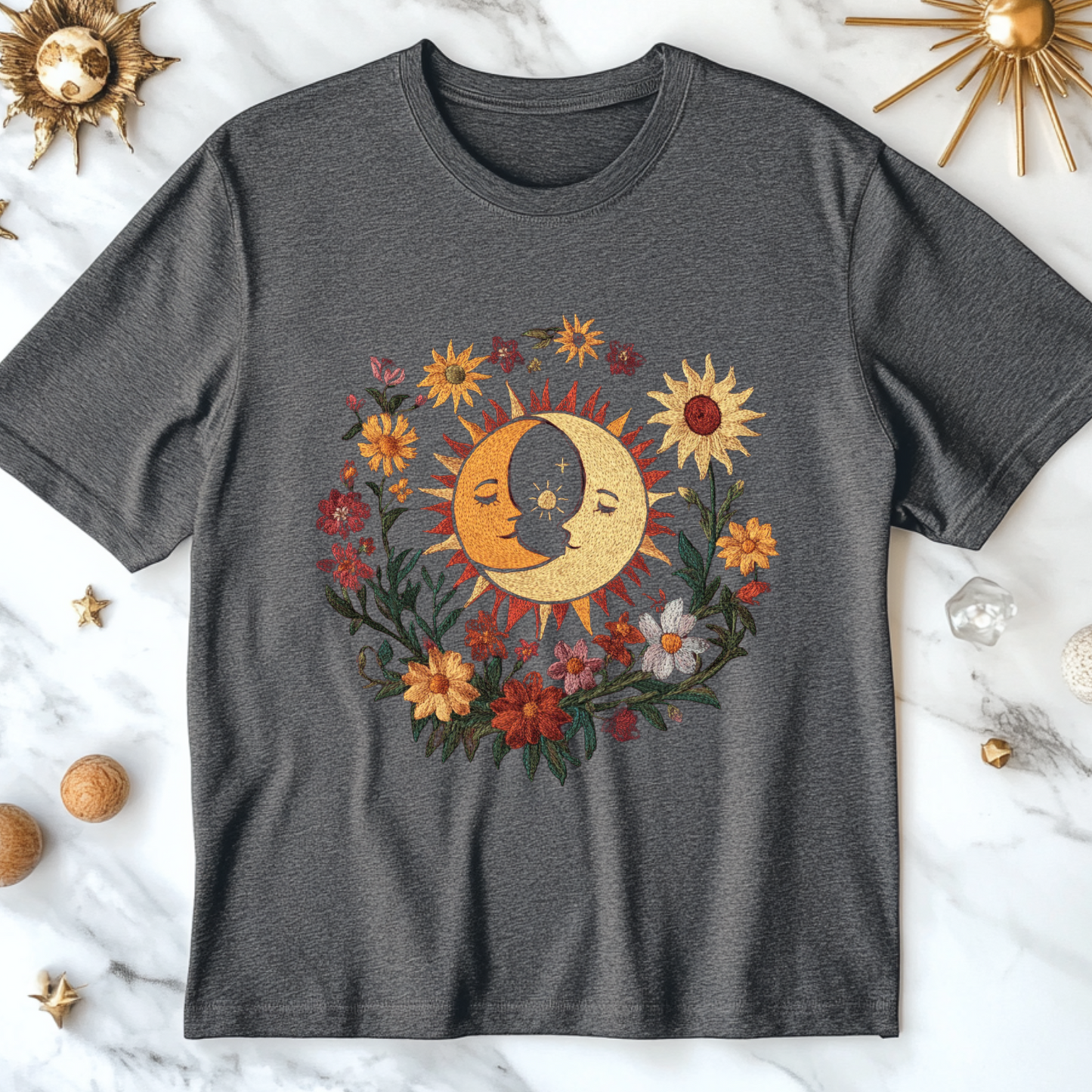 Twin Crescent Moons T-Shirt
