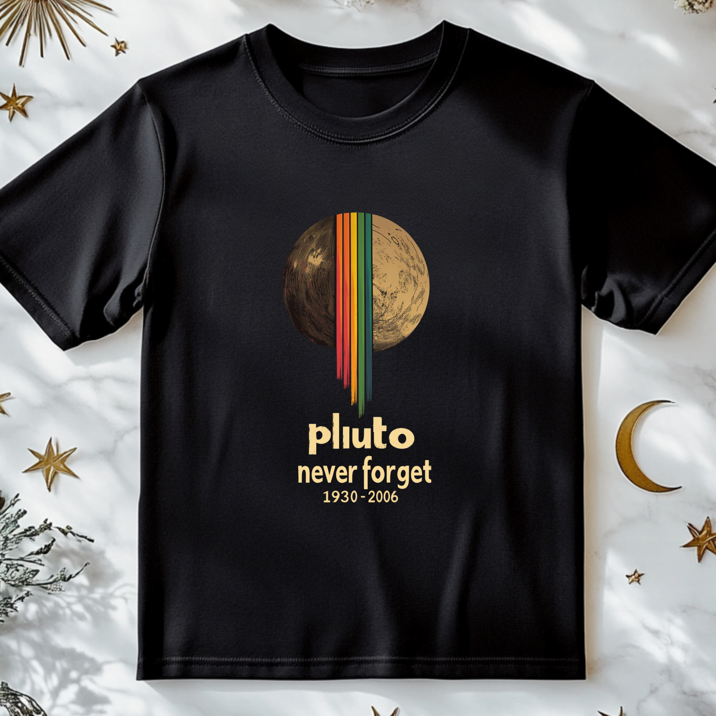 Pluto Never Forget T-Shirt