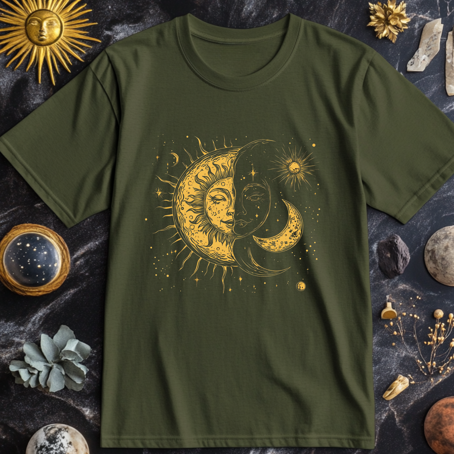 Conjoined Sun & Moon T-Shirt