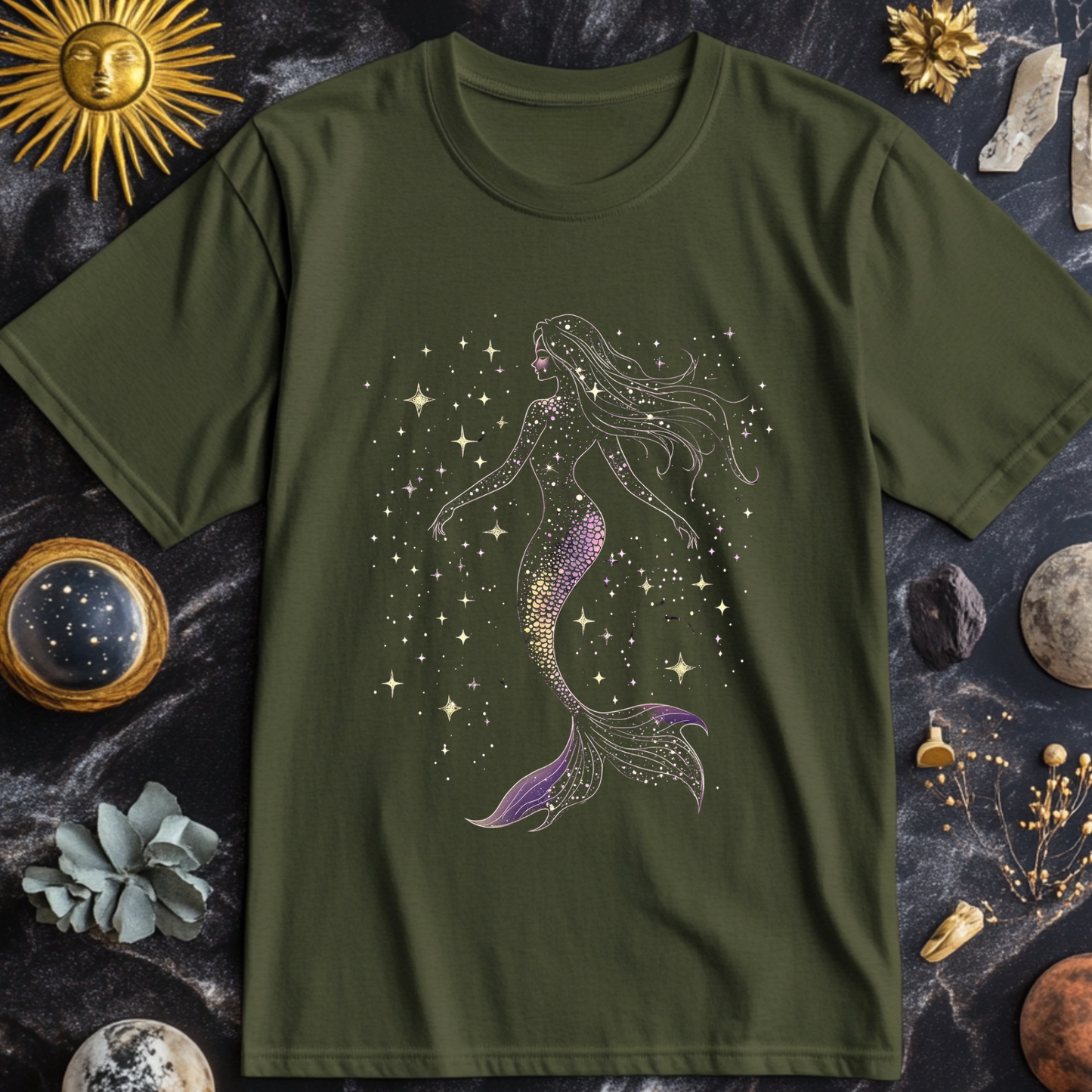 Starry Mermaid T-Shirt