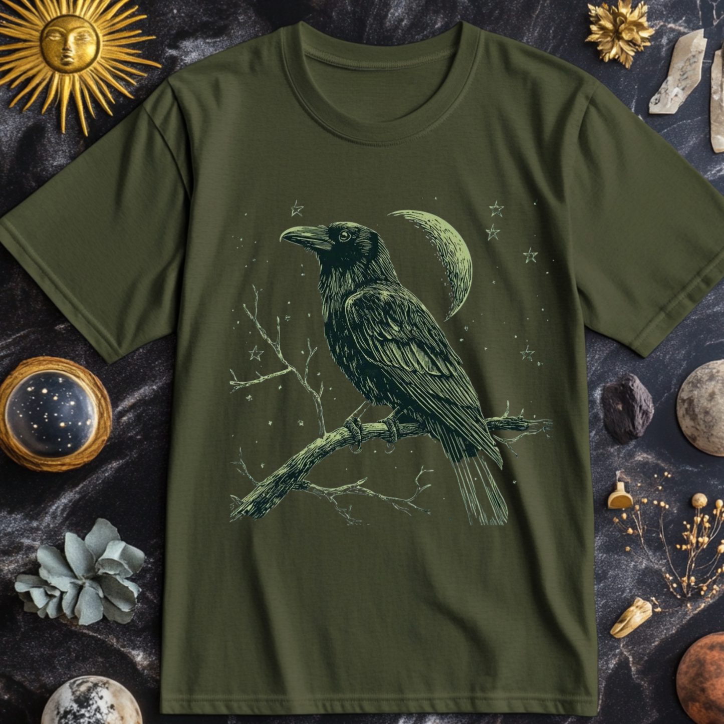Green Raven T-Shirt