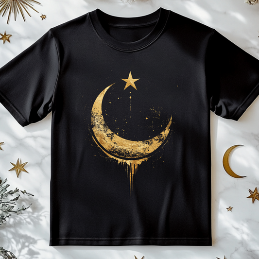 Distressed Moon T-Shirt