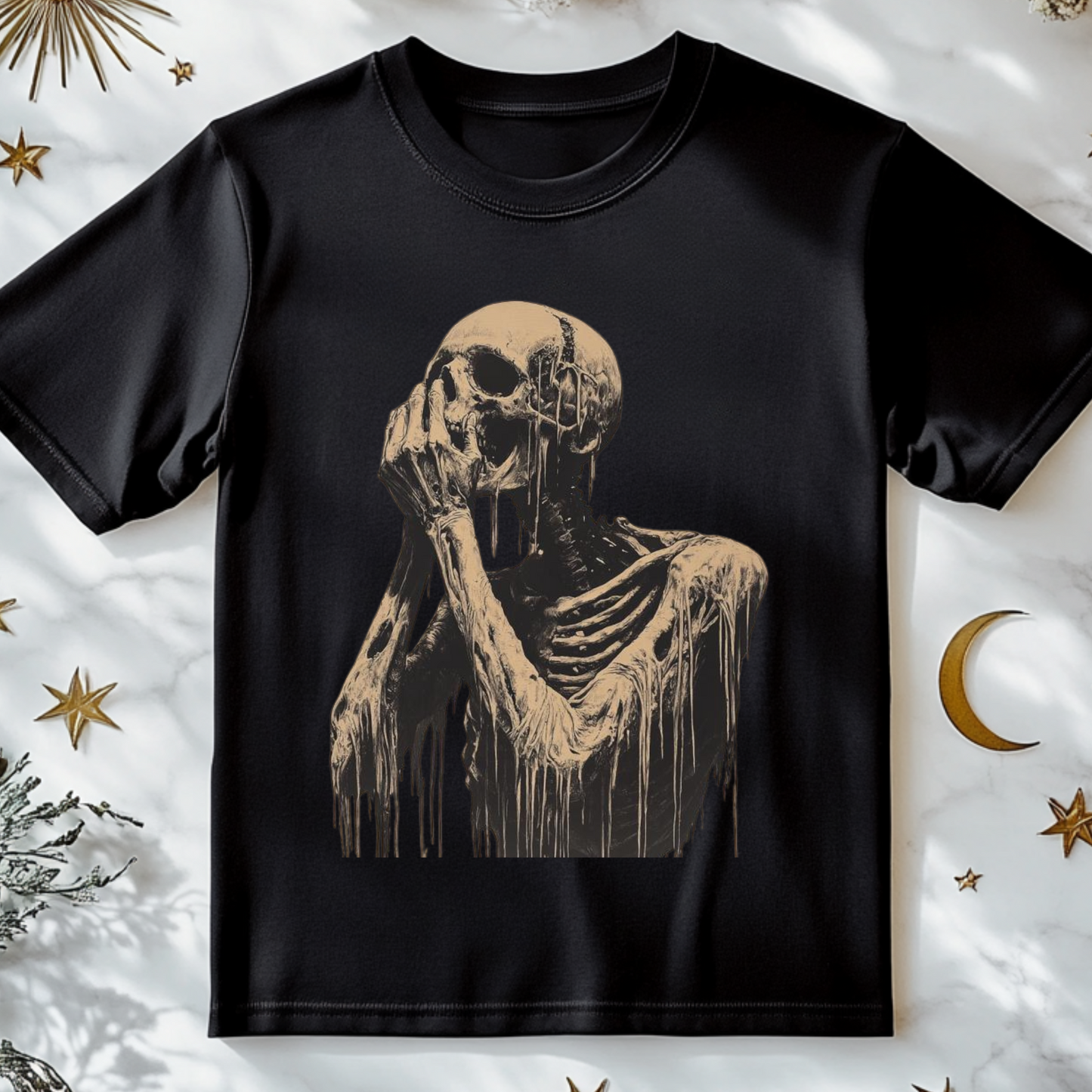 Melting Skeleton T-Shirt