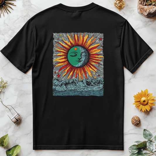 Sunburst Back Graphic T-Shirt