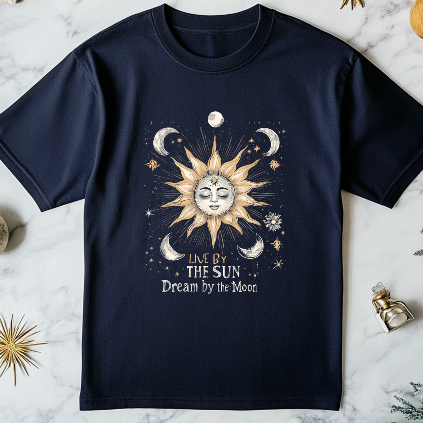 Live By The Sun Dream By The Moon T-Shirt