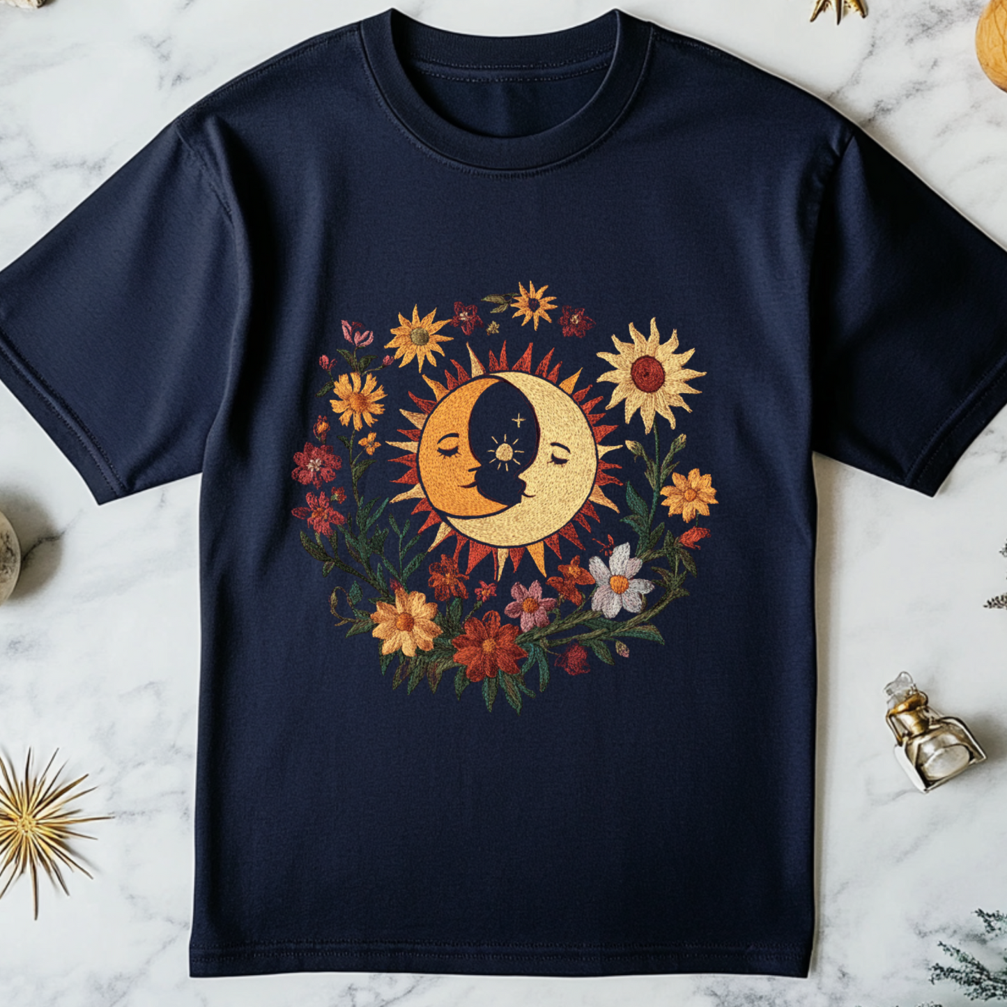 Twin Crescent Moons T-Shirt