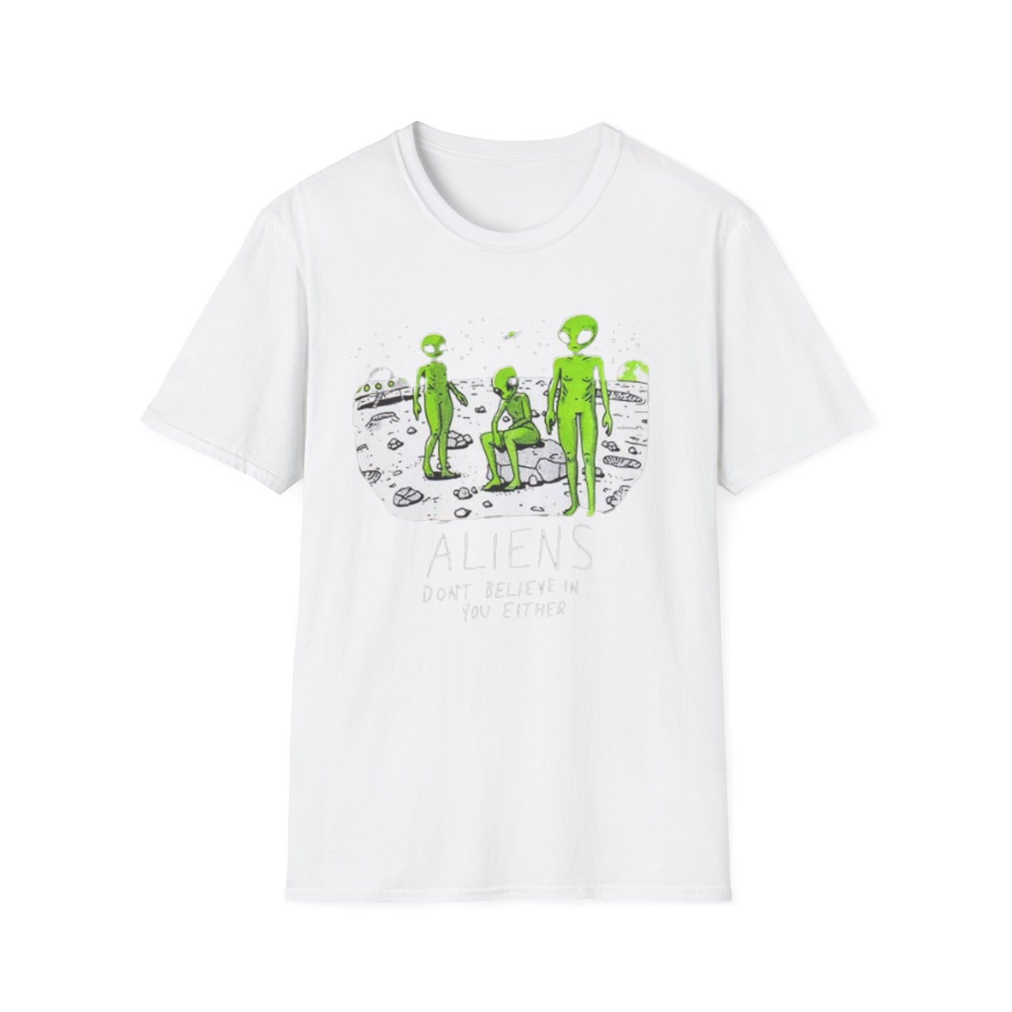 Aliens Sitting T-Shirt