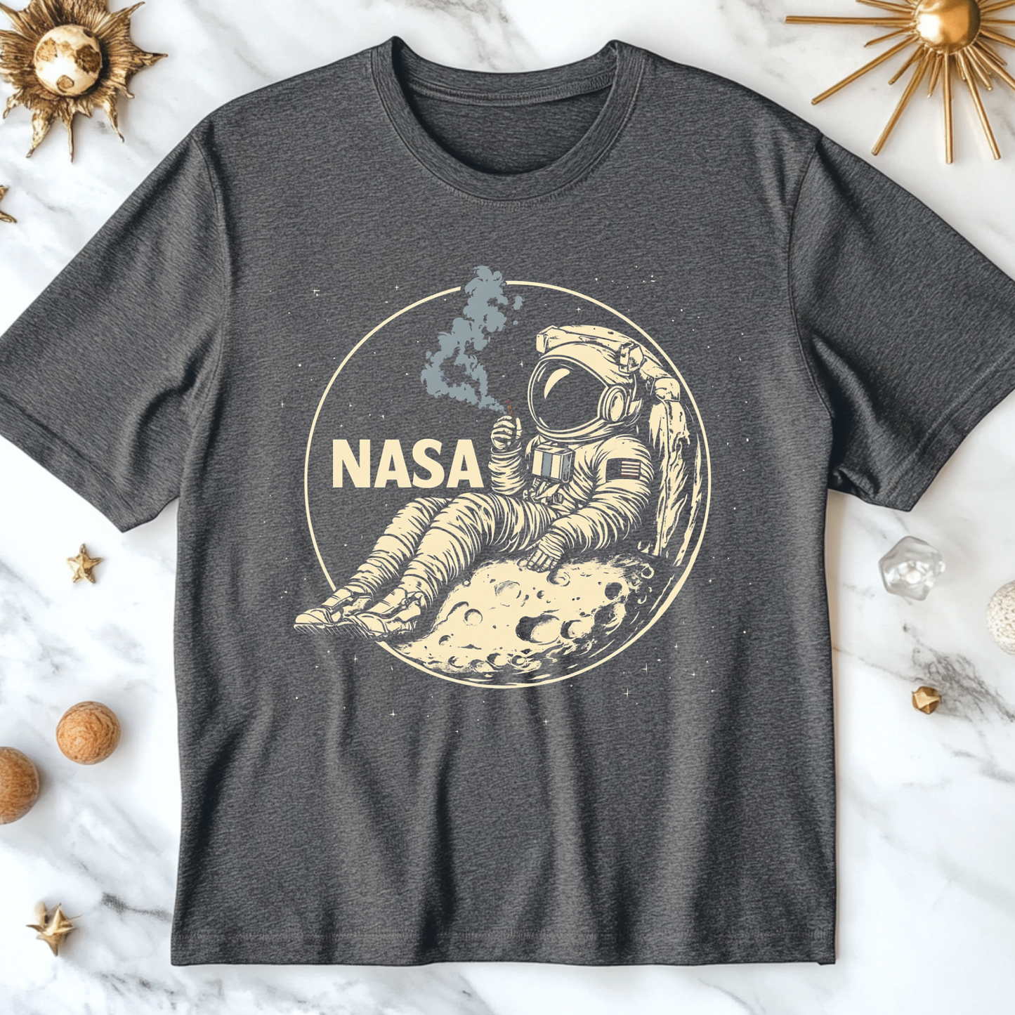 NASA Astronaut Smoking T-Shirt