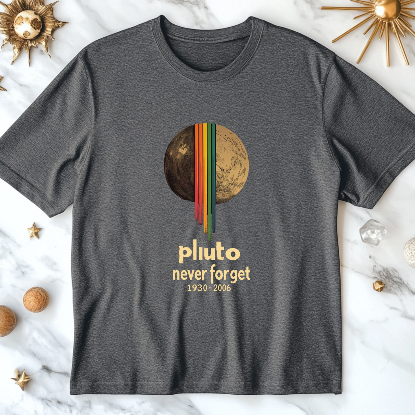 Pluto Never Forget T-Shirt