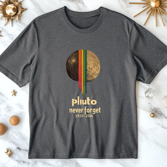 Pluto Never Forget T-Shirt