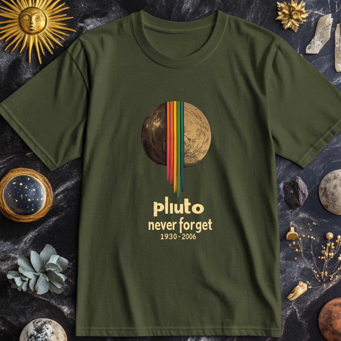 Pluto Never Forget T-Shirt